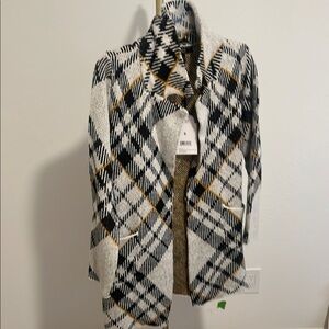 Women's Yellow and Black Cardigan